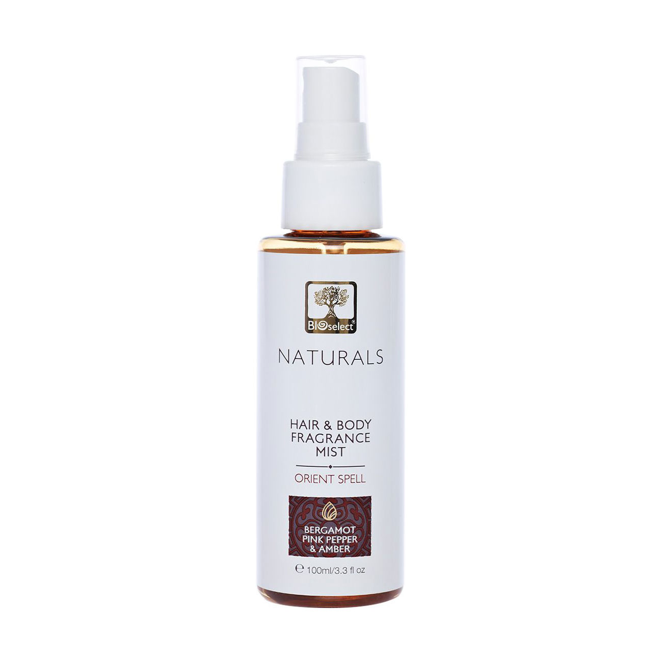 Парфумований спрей для тіла та волосся BIOselect Naturals Orient Spell Hair &amp; Body Fragrance Mist, 100 мл